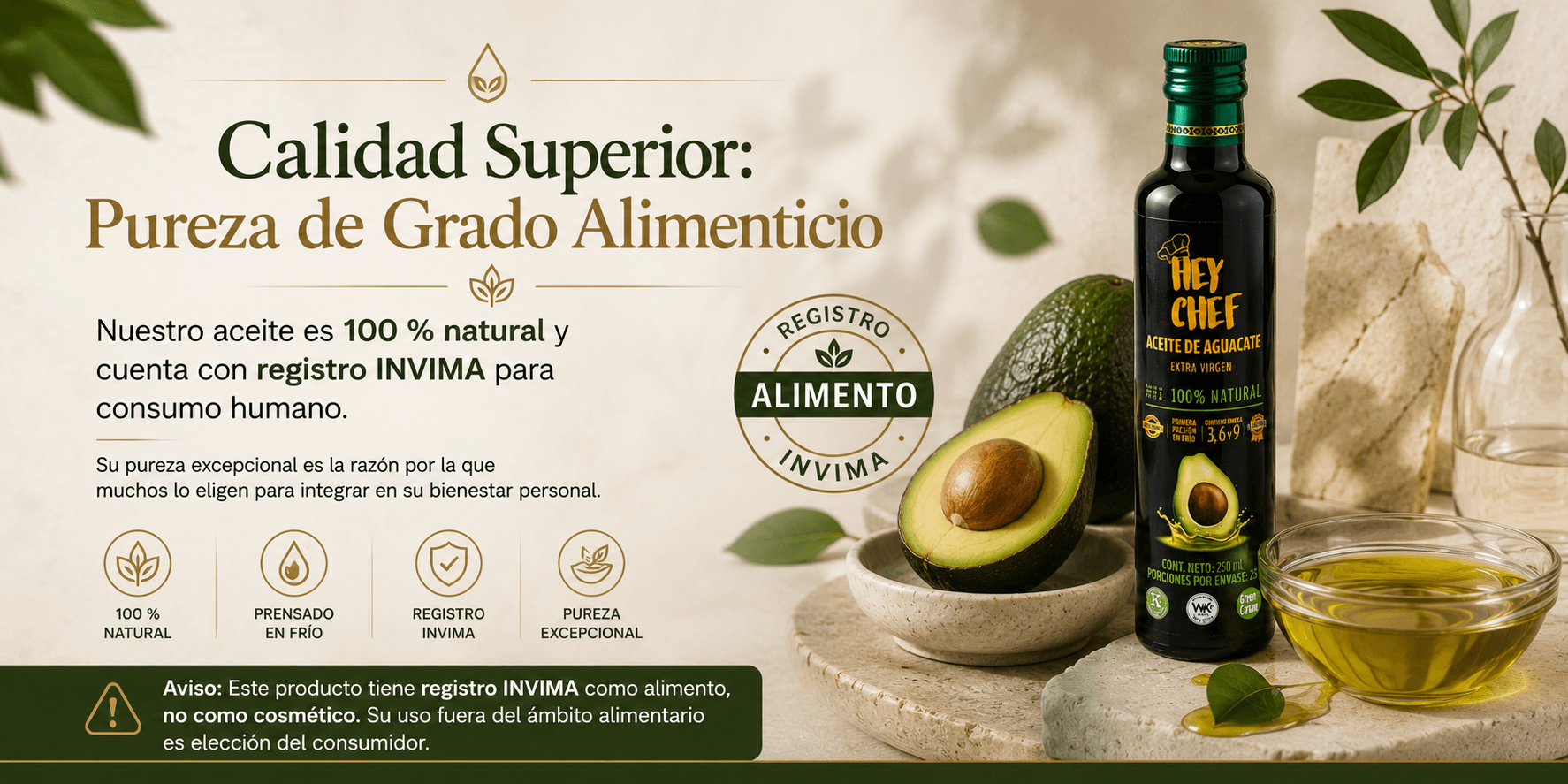 Tradición familiar con aceite de aguacate